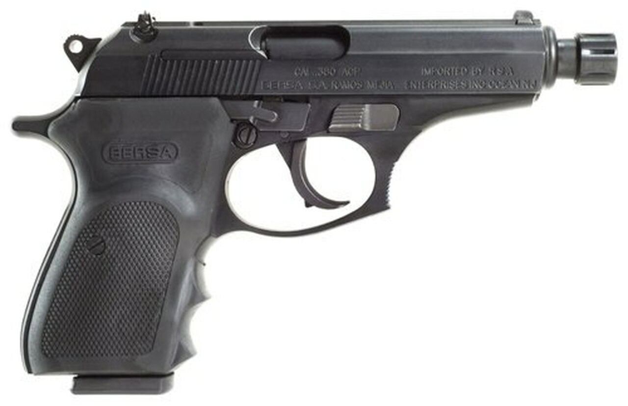 Bersa Thunder 380 ACP, 4.3″ Barrel, Black, 8rd
