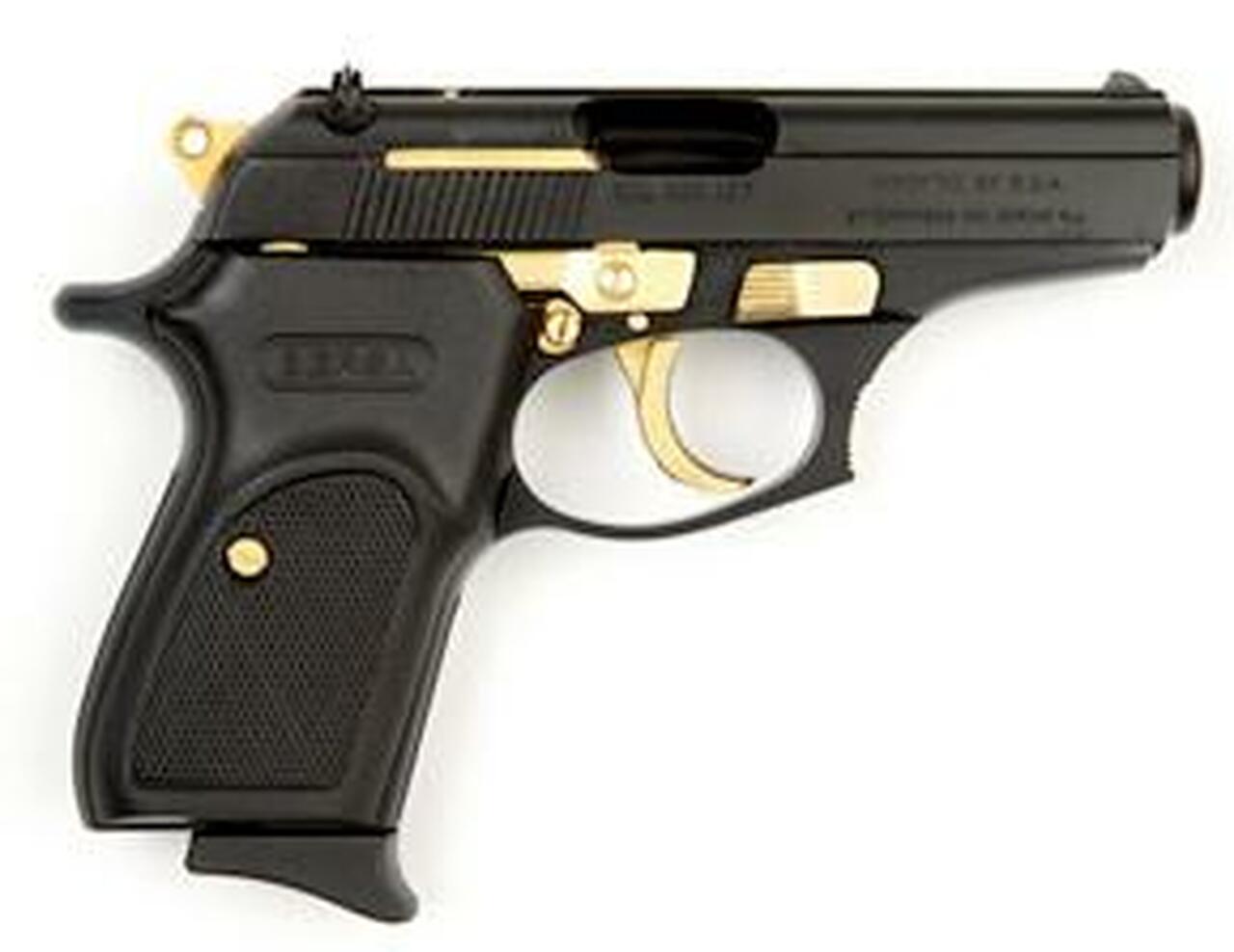 Bersa Thunder 380 DA, Matte/Gold, 7rd