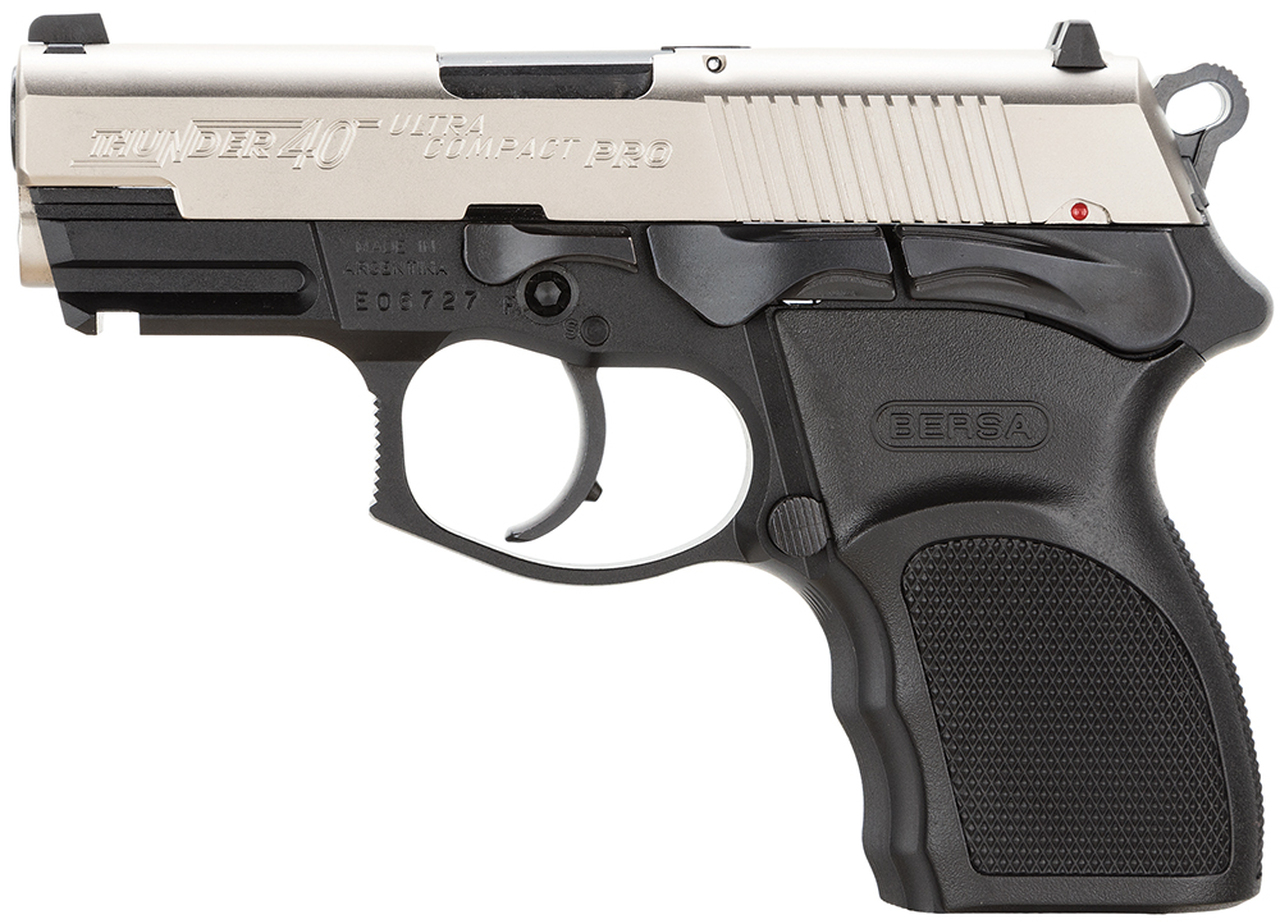 Bersa Thunder Pro Ultra Compact .40 SW 3.6″ Duo-Tone Finish, 10 Rounds