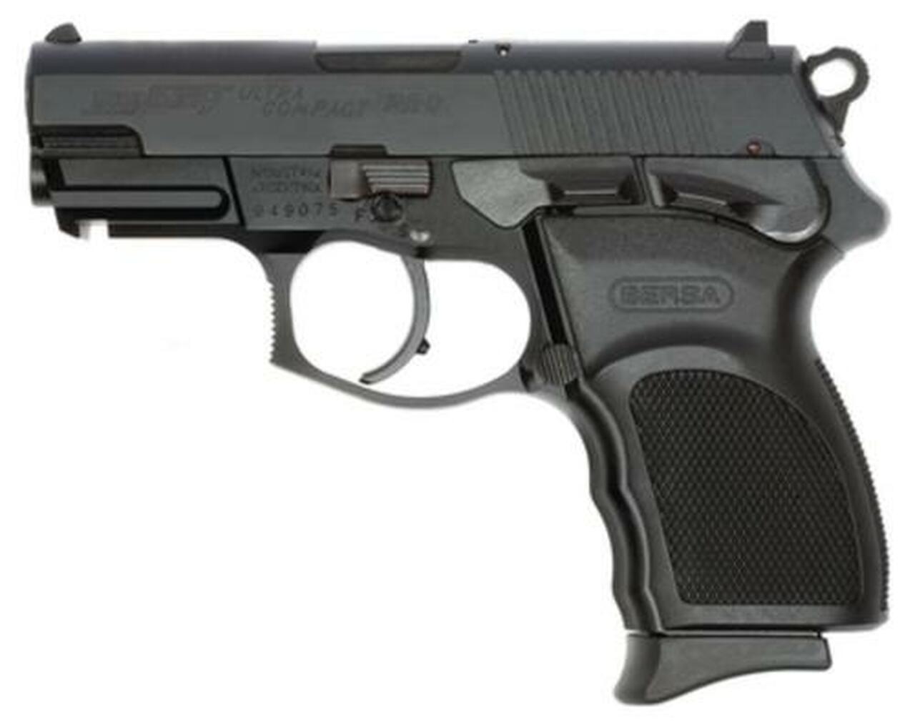 Bersa Thunder Pro Ultra Compact 9MM 3.5″ Barrel Matte Black Polymer Grips 10 Round Mag