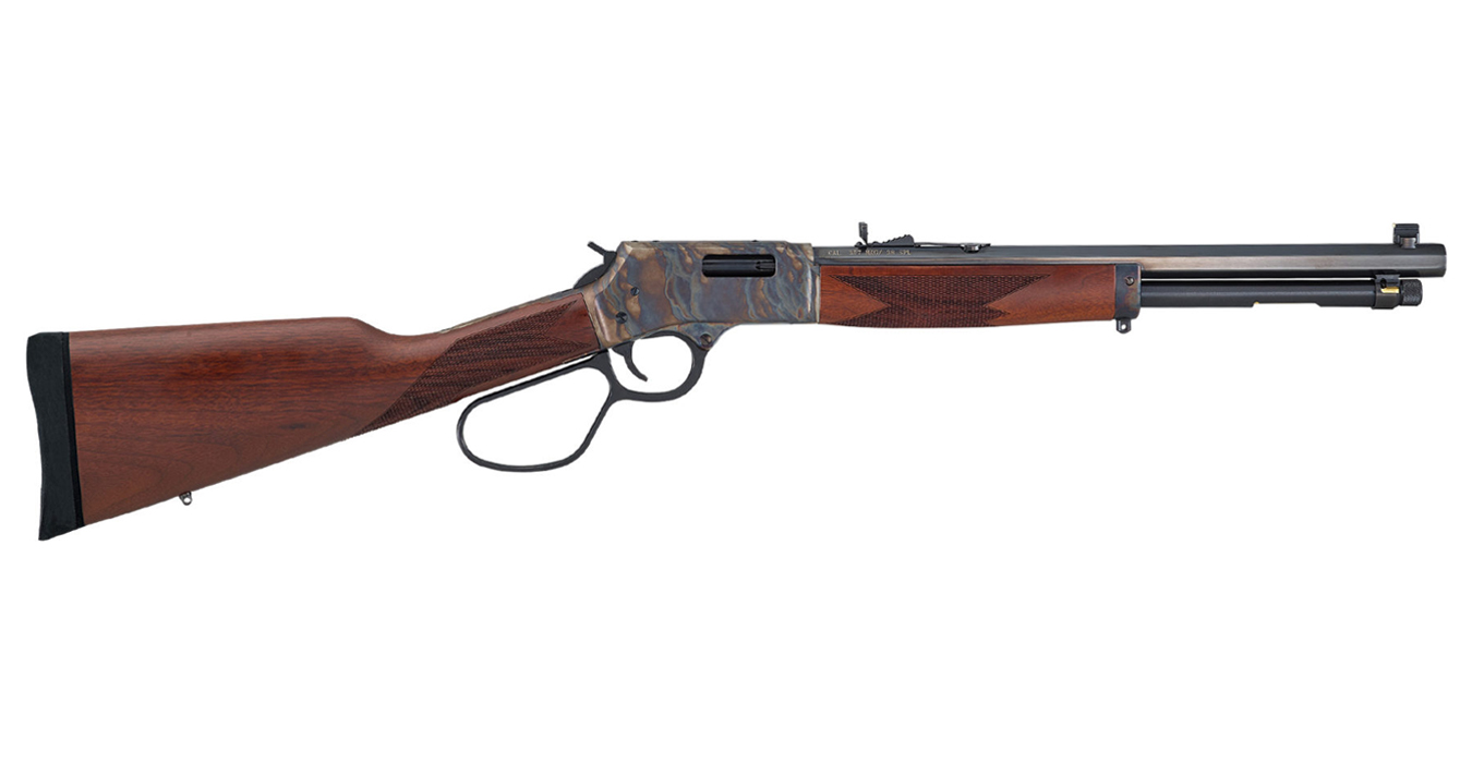 Big Boy 357 Mag Lever Action Carbine with Color Case Hardened Finish