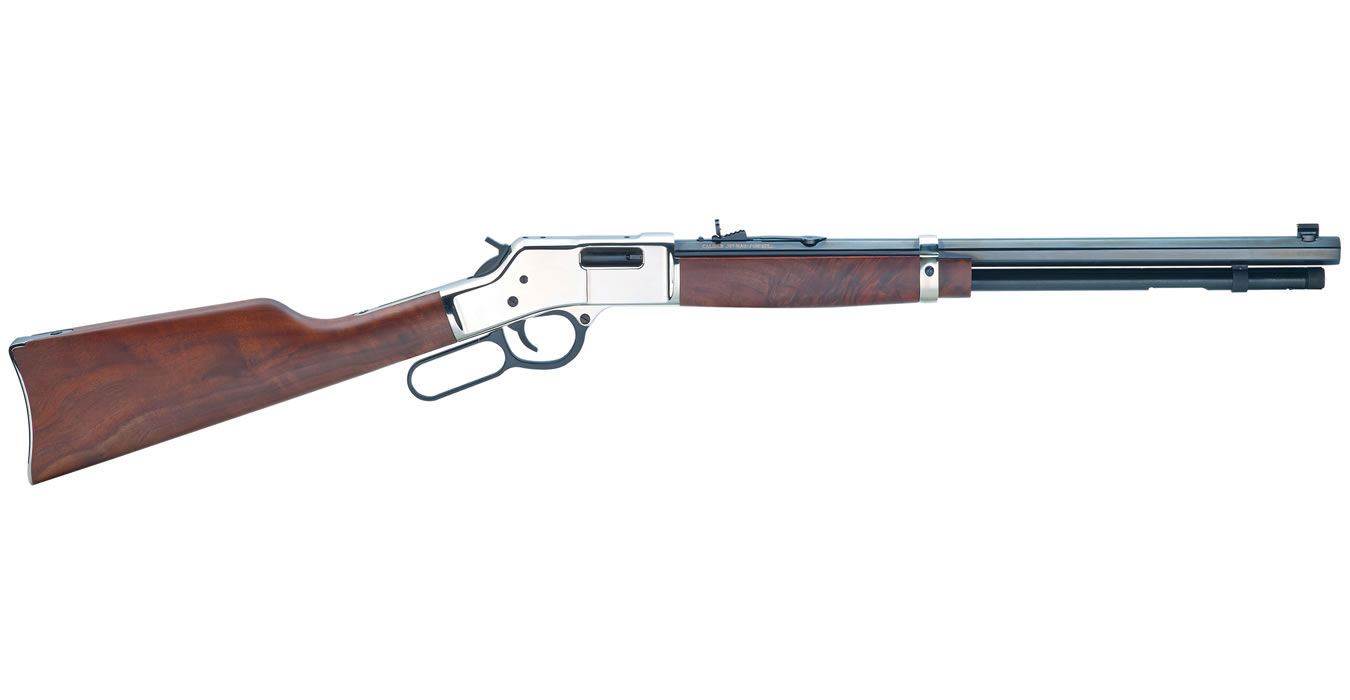 Big Boy Silver 45 Colt Lever Action Rifle