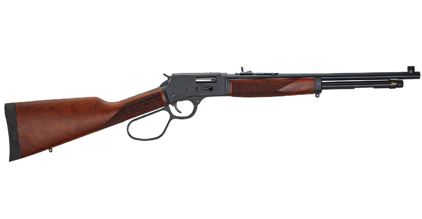 Big Boy Steel 44 Magnum Lever Action Side Gate Rifle with Large Loop