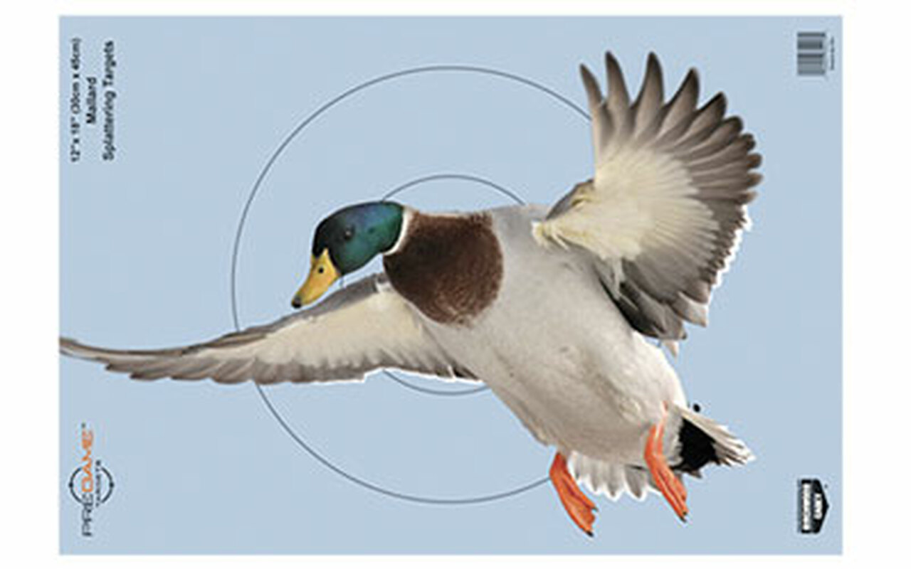 Birchwood Casey Dirty Bird PreGame Animal Targets Duck, 12×18″, 8/Package