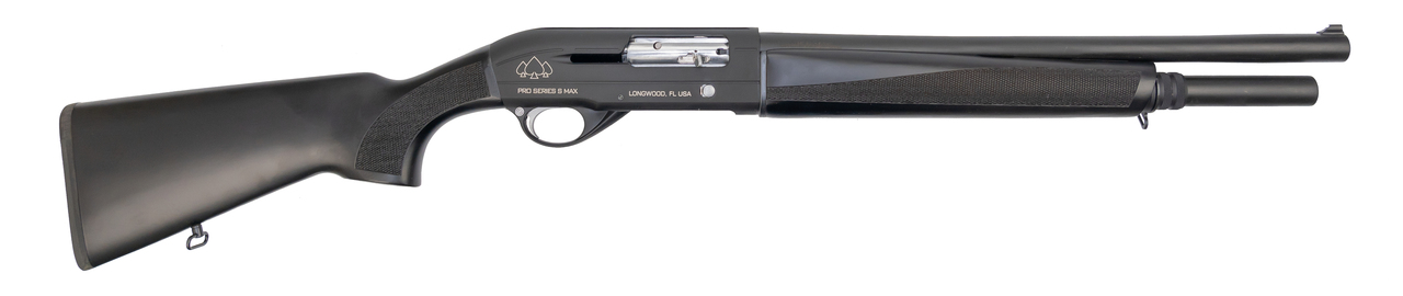 Black Aces Tactical Pro Series S MAX 12 Ga, 18.5″ Barrel, 3″, Black, 6rd