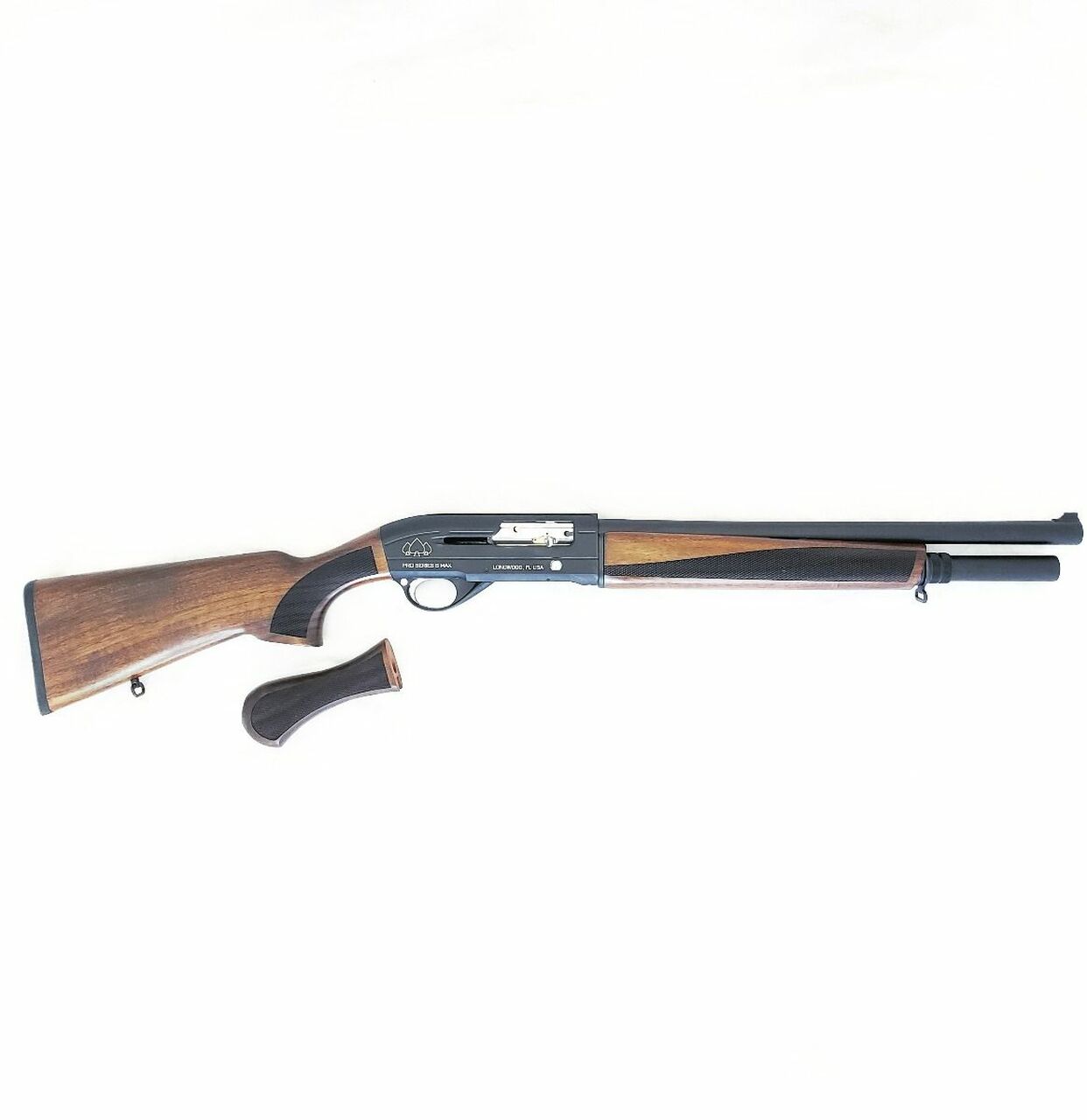 Black Aces Tactical Pro Series S MAX 12 Ga, 18.5″ Barrel, Walnut, 6rd
