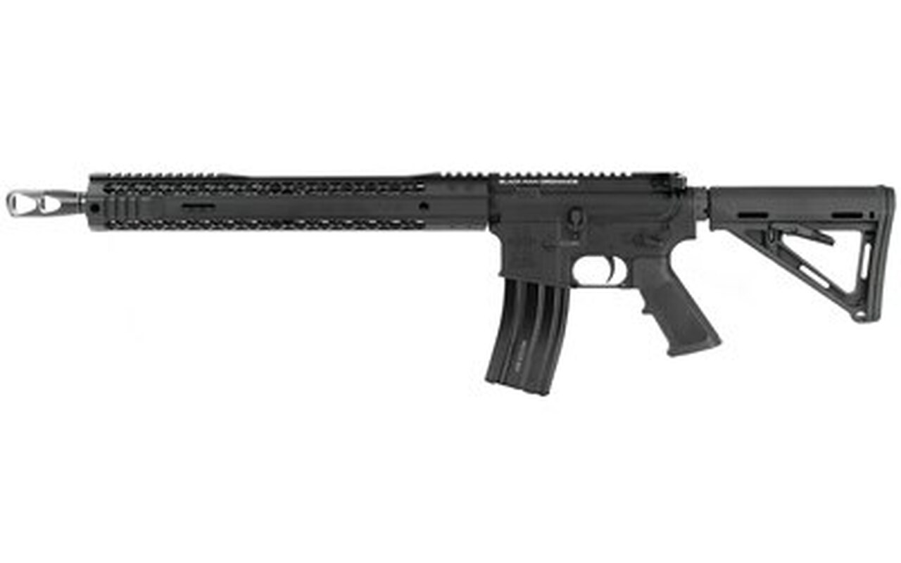 Black Rain 16″ .458 Socom Spec15, Black MOE Stock