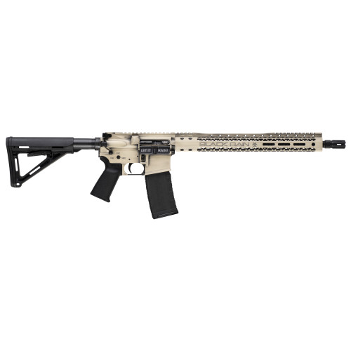 Black Rain AR-15 223 Rem/5.56.45mm, 16″ Barrel, Light Sand Battleworn “We The People, 30rd