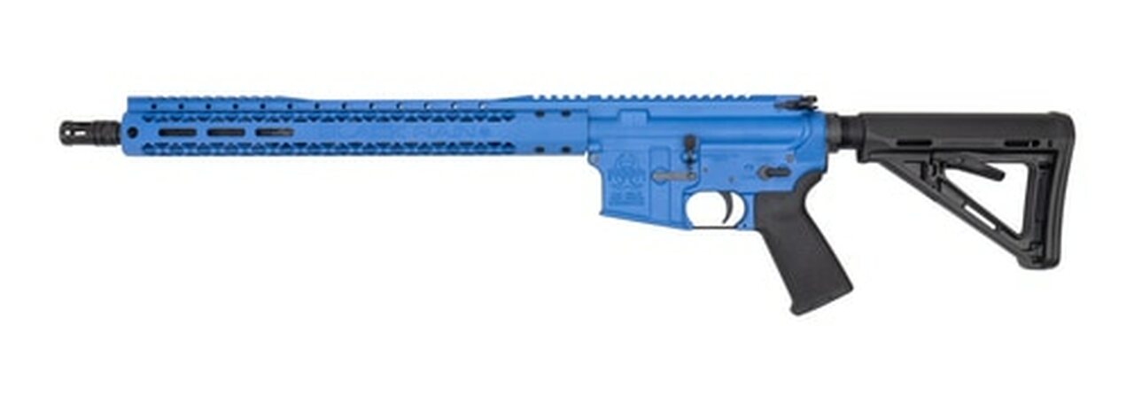 Black Rain AR-15 Special, 5.56/.223, 16″ Barrel, XL Handguard. NRA Blue. 30rd Mag