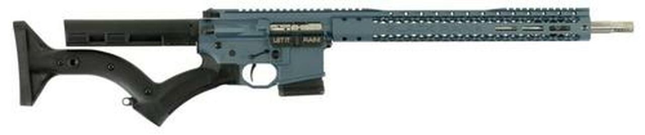 Black Rain Competition G3, NY Compliant, .223/5.56, 16″, 10rd, Thordsen Stock, Titanium Blue