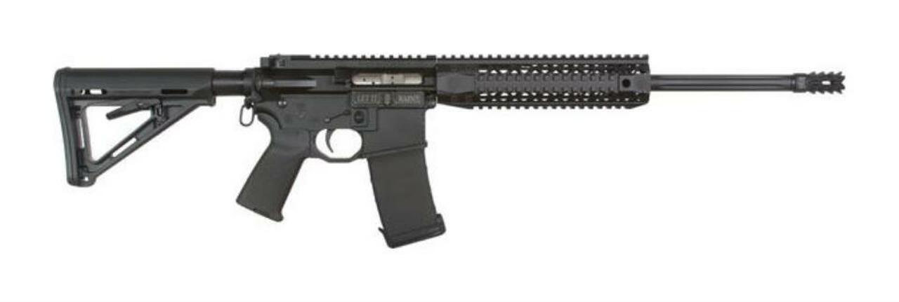 Black Rain Fallout 15, .223/5.56, 16″, 30rd, BR Flash Hider, Black