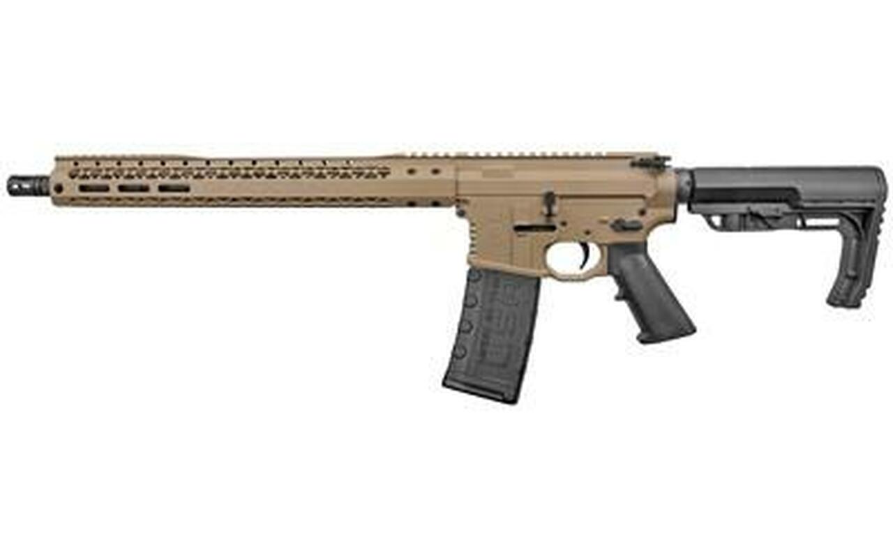 Black Rain Fallout15 5.56/.223, 16″ Barrel, MFT Minimalist, A2 Grip, FDE, 30rd