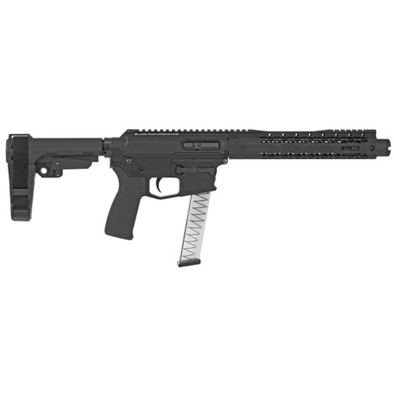 Black Rain ION9, AR-15 Pistol 9MM, 8.75″ Barrel SBA3 Stabilizing Brace, M-LOK Rail 30rd Mag