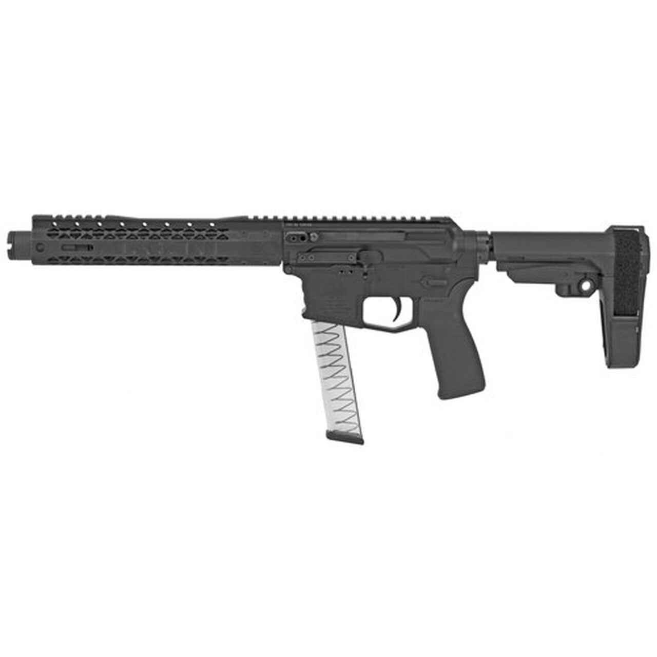 Black Rain ION9, AR-15 Pistol 9MM, 8.75″ Barrel SBA3 Stabilizing Brace, M-LOK Rail 30rd Mag
