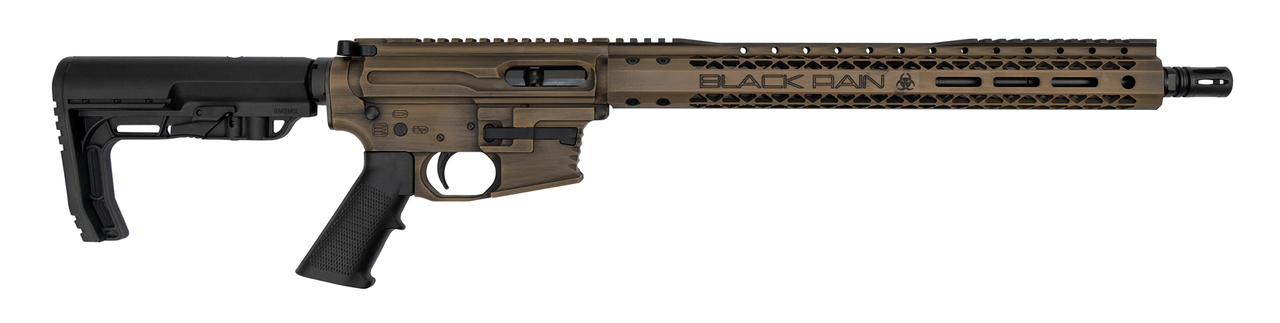 Black Rain Ordnance PCC 9mm, 16″ Barrel, Rear Charging, Barrett Brown