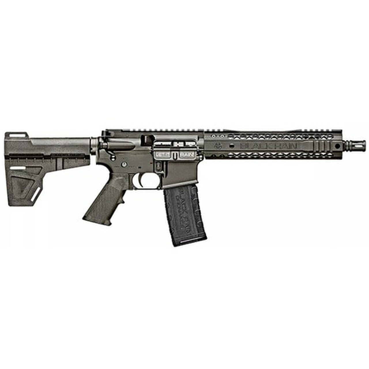 Black Rain Spec 15 Pistol, .300 Blackout, 10.5″, Shockwave Blade Pistol Brace, 30rd