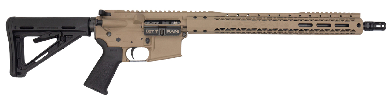 Black Rain Spec Plus 5.56/.223, 16″ Barrel, MFT Minimalist Stock, FDE, 30rd