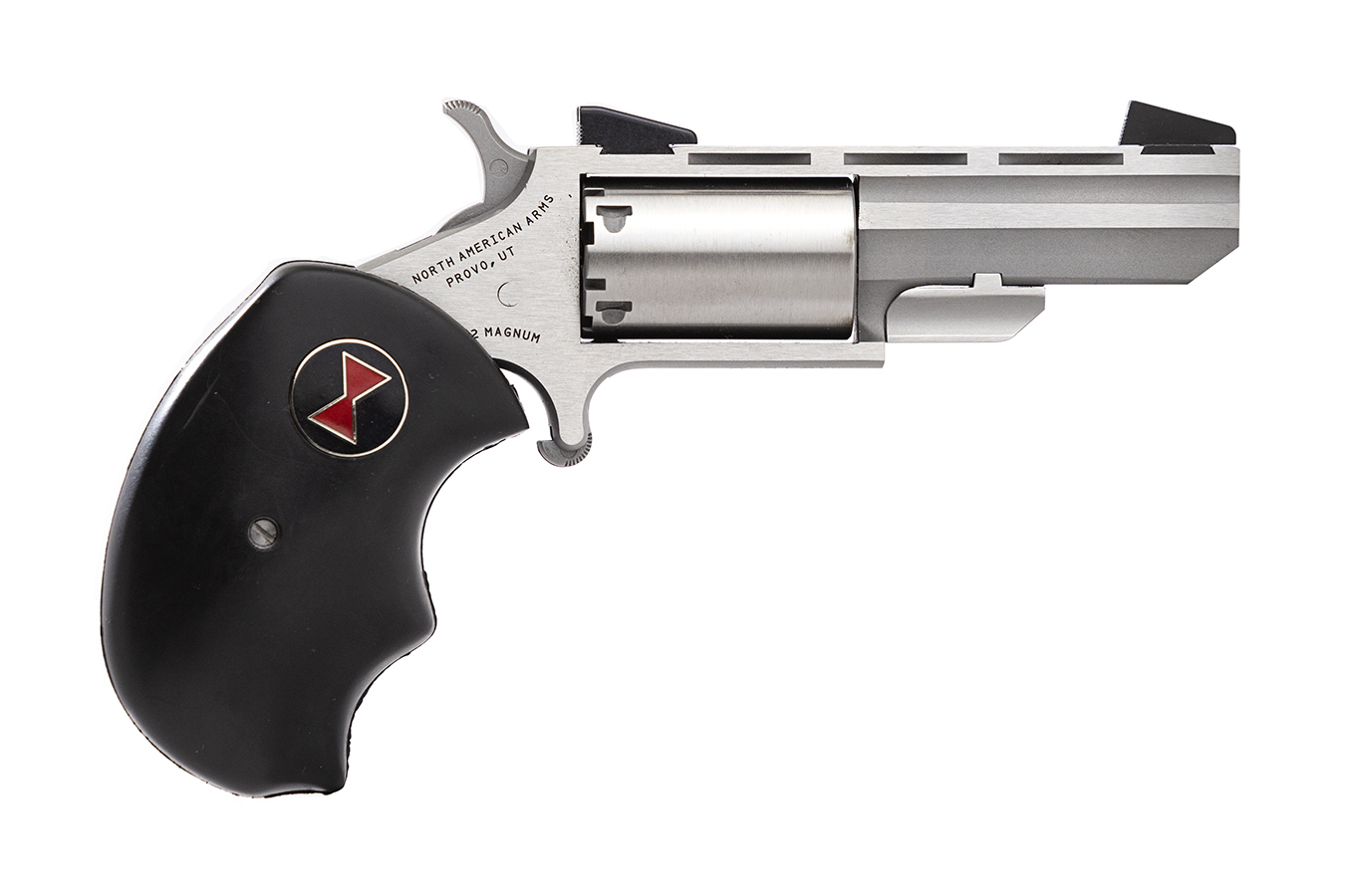 Black Widow 22LR/22WMR Mini-Revolver with 2 Inch Barrel