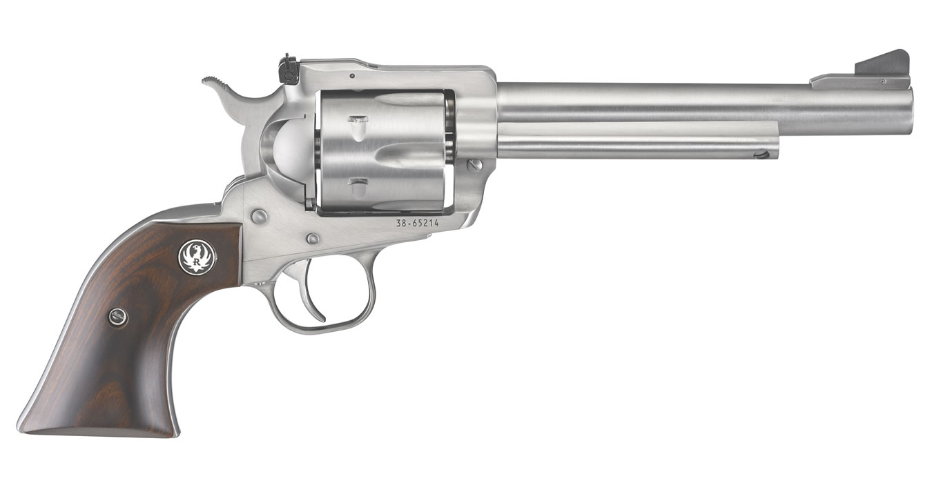 Blackhawk Convertible 10mm/40 S&W Stainless Single-Action Revolver with 6.5 inch Barrel