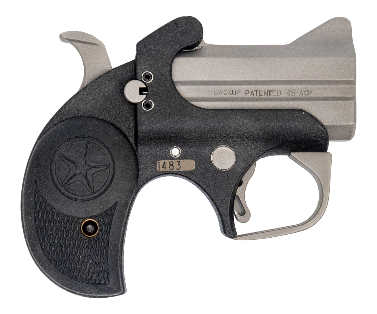 Bond Arms Backup .45 ACP/.357 Mag, Trade-In, 2.5″ Barrel, Matte SS & Crinkle, 2rd