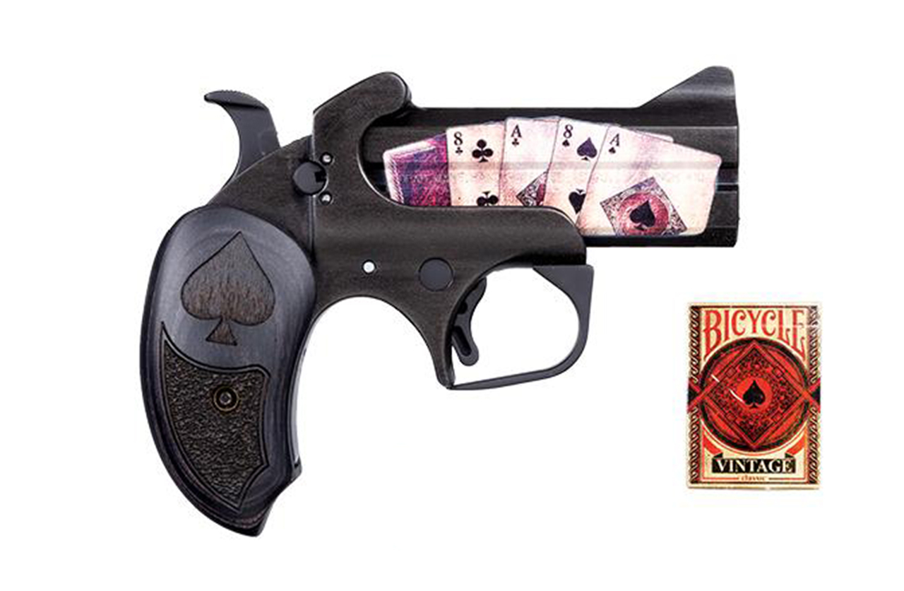 Bond Arms Dead Mans Hand .45 LC/.410 Ga, 3.5″ Barrel, Distressed Black, 2rd