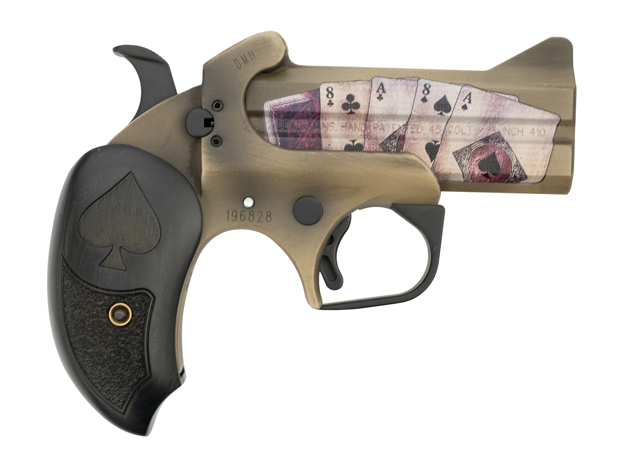 Bond Arms Dead Man’s Hand, .45 LC / .410 Ga, Distressed Sand Cerakote