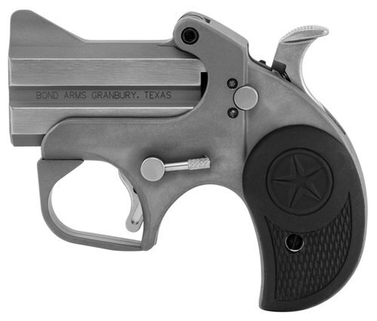 Bond Arms Roughneck 9mm, 2.5″ Barrel, Bead Blasted Stainless Steel, 2rd