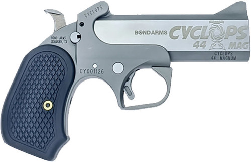 Bond Cyclops Big Bore 44 Rem Mag, 4.25″ Barrel, Stainless Steel, 1rd