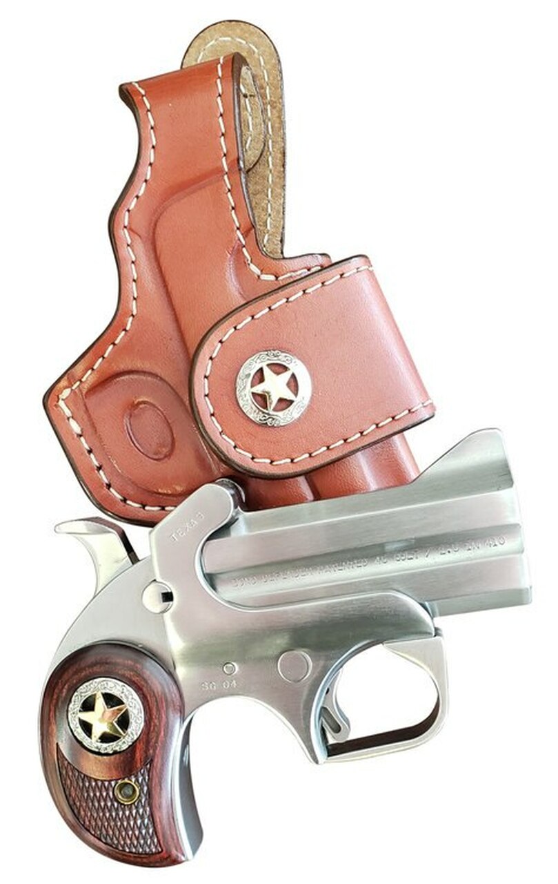 Bond Rustic Defender 45 Colt/410 Ga, 3″, Two Tone, Holster Included