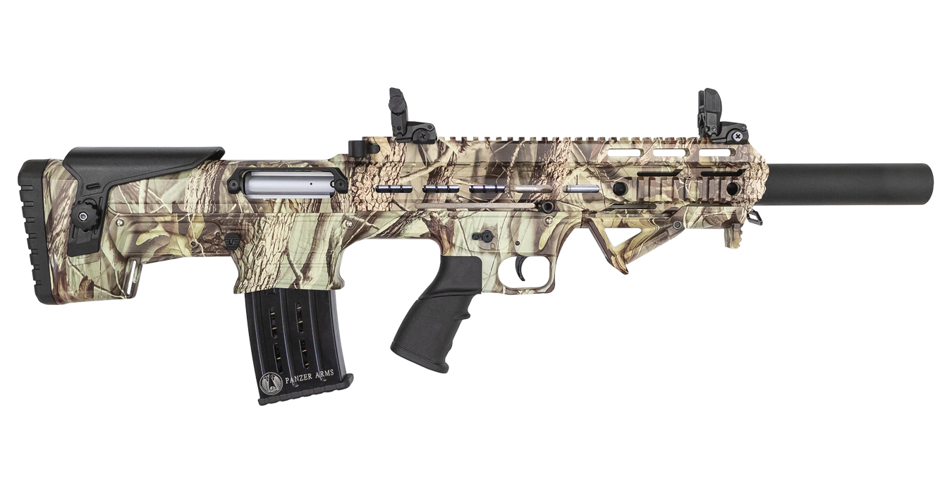 BP-12 Bullpup 12 Gauge Semi-Automatic Shotgun with Woodland Camo Cerakote Finish