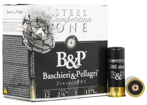 B&P Competition 12 Ga, 2.75″, 1 oz, 9 Shot, 25rd Box