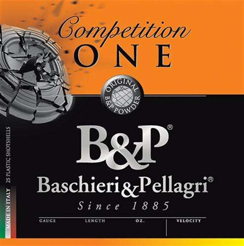 B&P COMPETITION 20 Ga, 2.75″, 7/8 oz, 8 Shot, 25Bx/10Cs