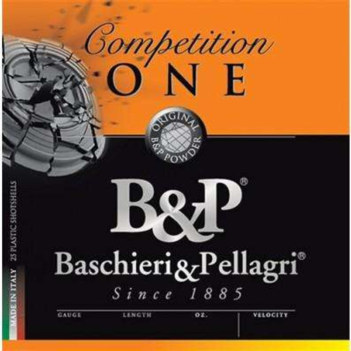 B&P Competition Ammo 12 Ga, 2 3/4″, 8 Shot, 25Bx/10Cs