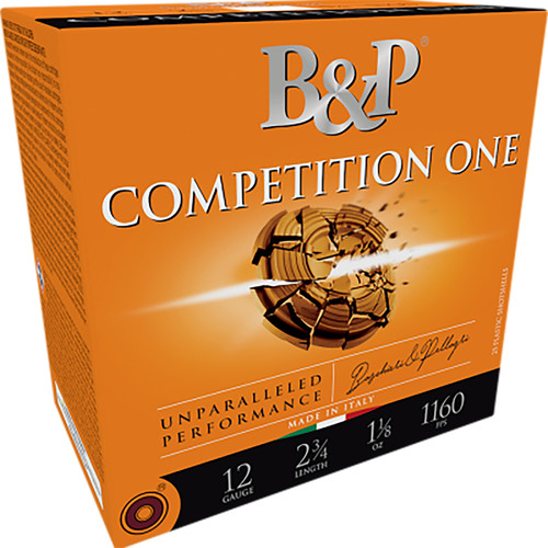 B&P Competition One 12 Ga, 2.75″, 1 1/8 oz, 7.5 Shot 25rd Box