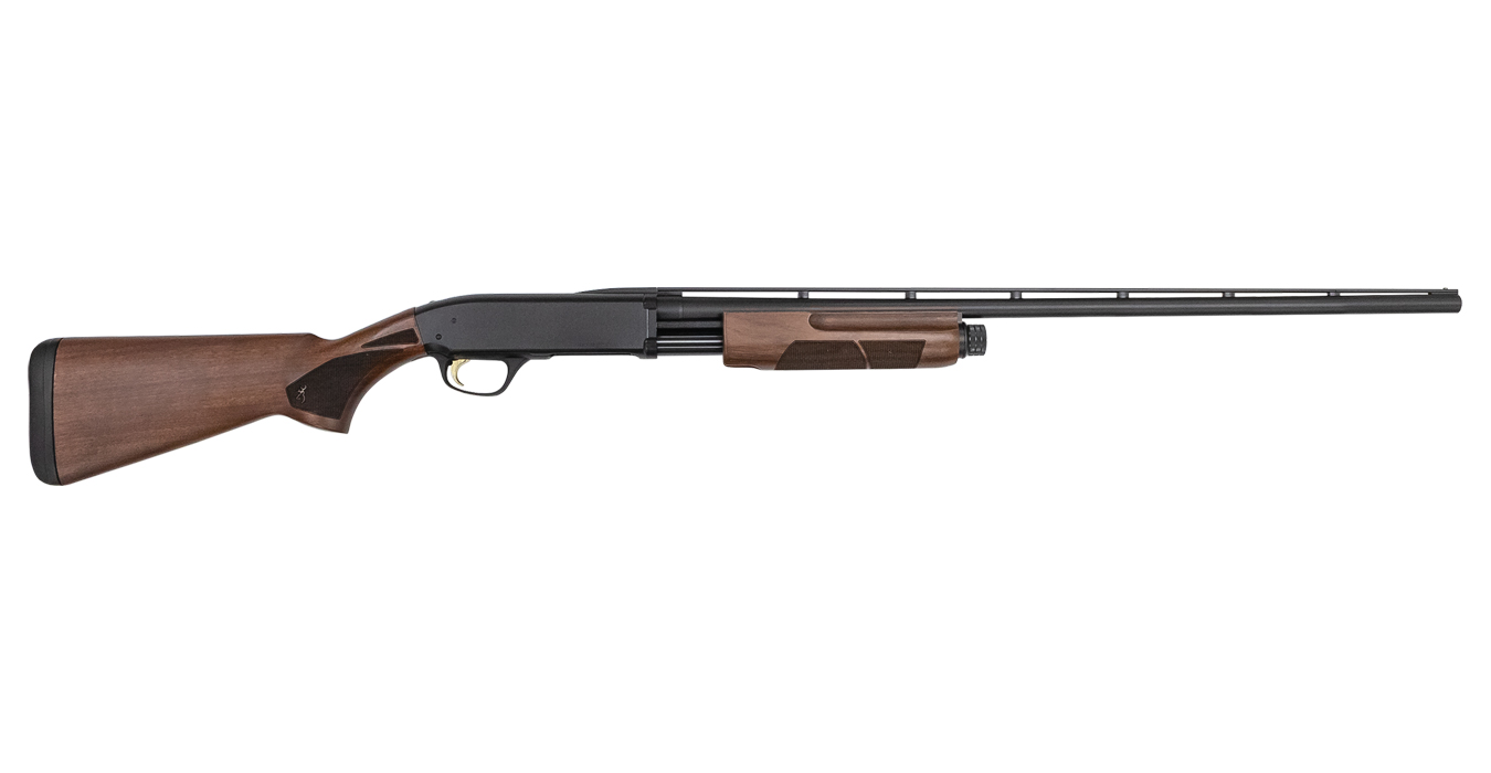 BPS Field 28 Gauge Pump Action Shotgun with Black Walnut Stock