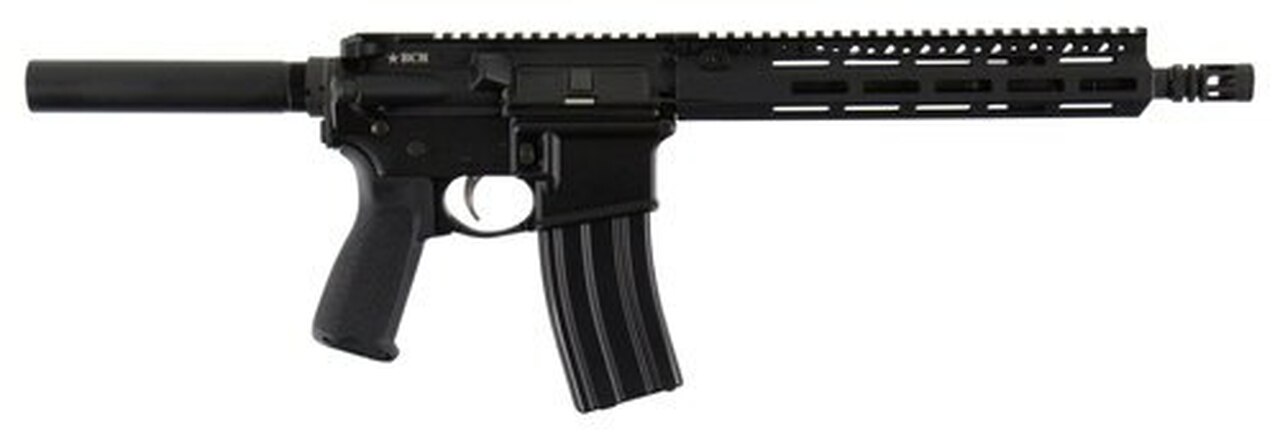 Bravo Company, RECCE 11 M-LOK, Semi-automatic, Pistol, 223 Rem, 556NATO, 11.5″, Aluminum, Black, 30Rd, Government Profile, M-Lok