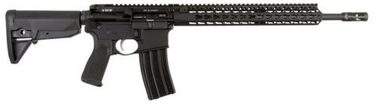 Bravo Company RECCE-16, .300 Blackout, 16″, 6-Position Stock, Black