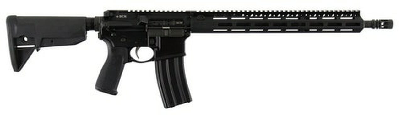 Bravo Company, RECCE-16 MCMR Carbine, AR-15 223/556, 16″ Barrel, 30Rd, Mid-Length Gas System, BCM MCMR-15 Free Float Handguard, BCM Mod 0 Comp, BCM Mod 3 Pistol Grip