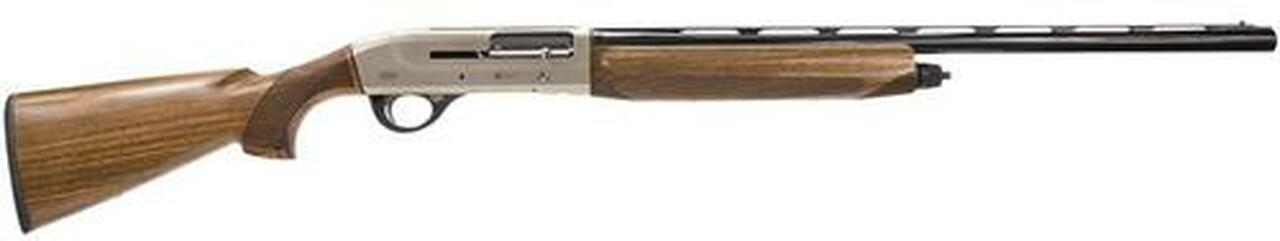 Breda Echo Semi-Auto 12 Ga, 28″ Barrel, 3″ Chamber, Nickel Aluminum Alloy Receiver, Walnut Stock