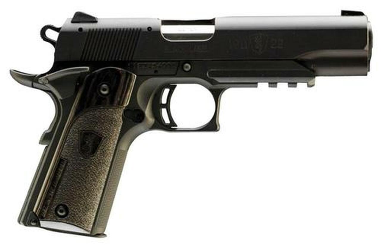Browning 1911-22 A1 Black Label Laminate 22LR 4.25″ Barrel, Rail Black, 10rd