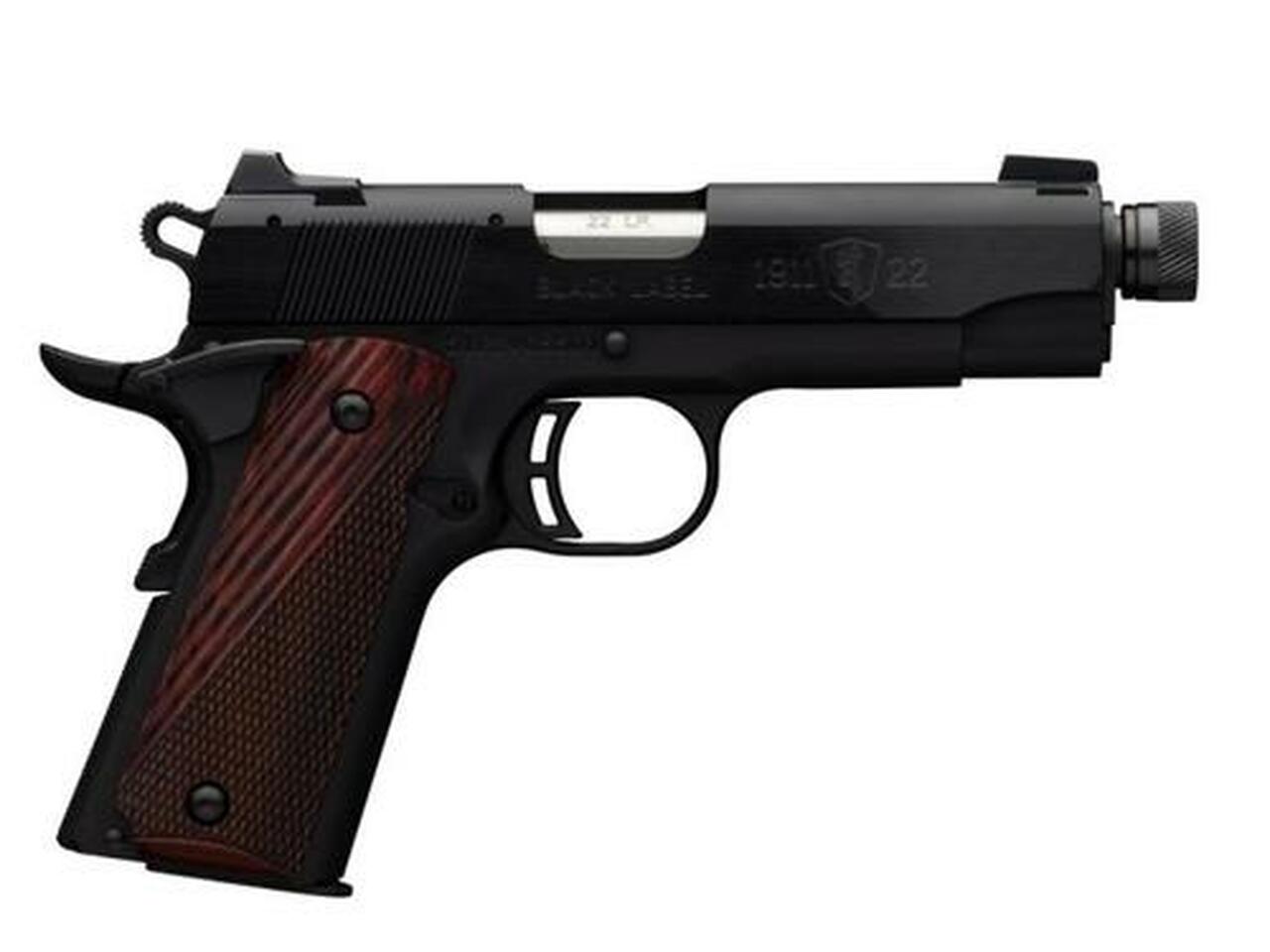 Browning 1911-22 Black Label Compact 22LR, 3.6″, TB
