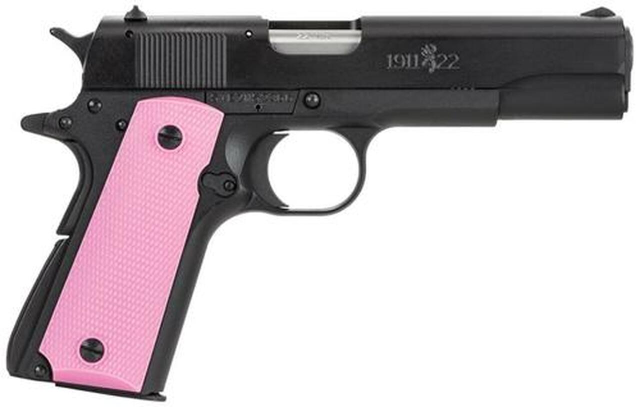 Browning 1911-22 Black/Pink Composite 22LR 4.25″ Barrel, Pink Synthetic Grips, 10rd