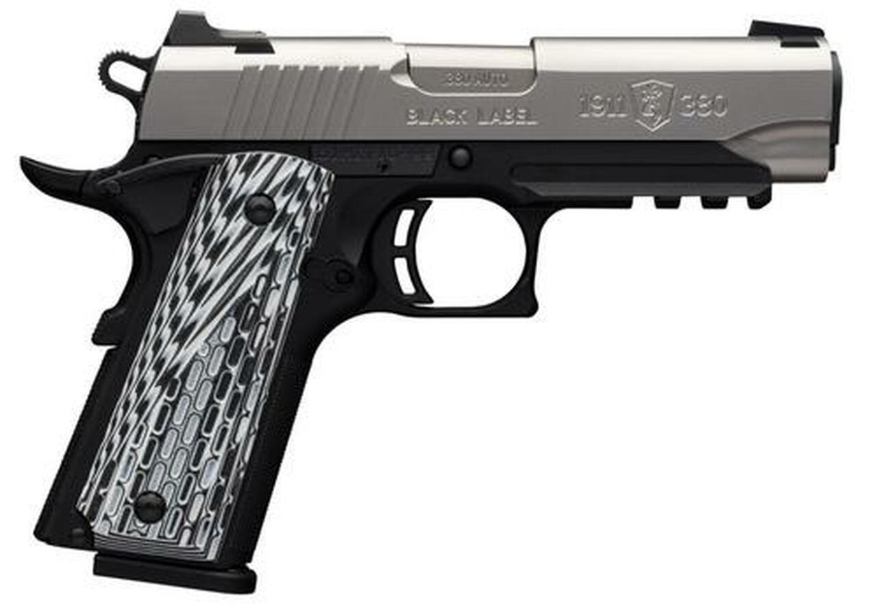 Browning 1911-380 Single 380 ACP 4.25″, Black,, rd, 8 rd