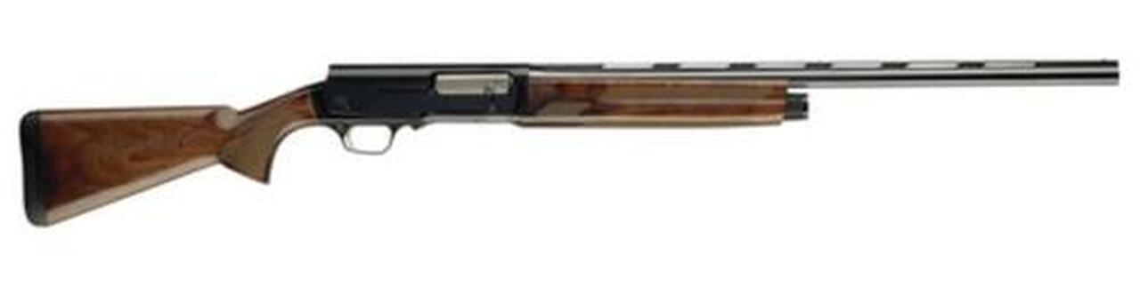 Browning A5 Hunter 12 Ga 3″ Chamber 26″ Vent Rib Barrel Blue Finish DS Choke Tubes Walnut Stock Gloss Finish 4rd