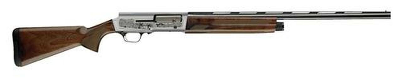Browning A5 Ultimate 12 Ga, 3″ Chamber, 28″ Barrel, Silver Receiver, Walnut Stock, 4Rd