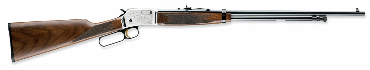 Browning BL-22 Grade II 22 Short,Long,LR, 24″ Satin Black Walnut Satin Nickel, 15 rd