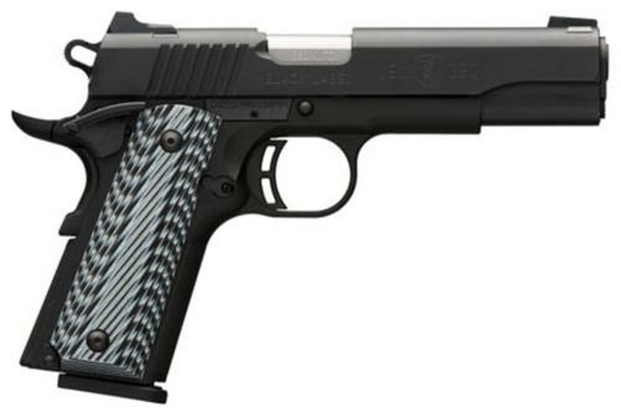 Browning Black Label Pro 1911, .380 ACP, 4.25″, 8rd, G10 Grips