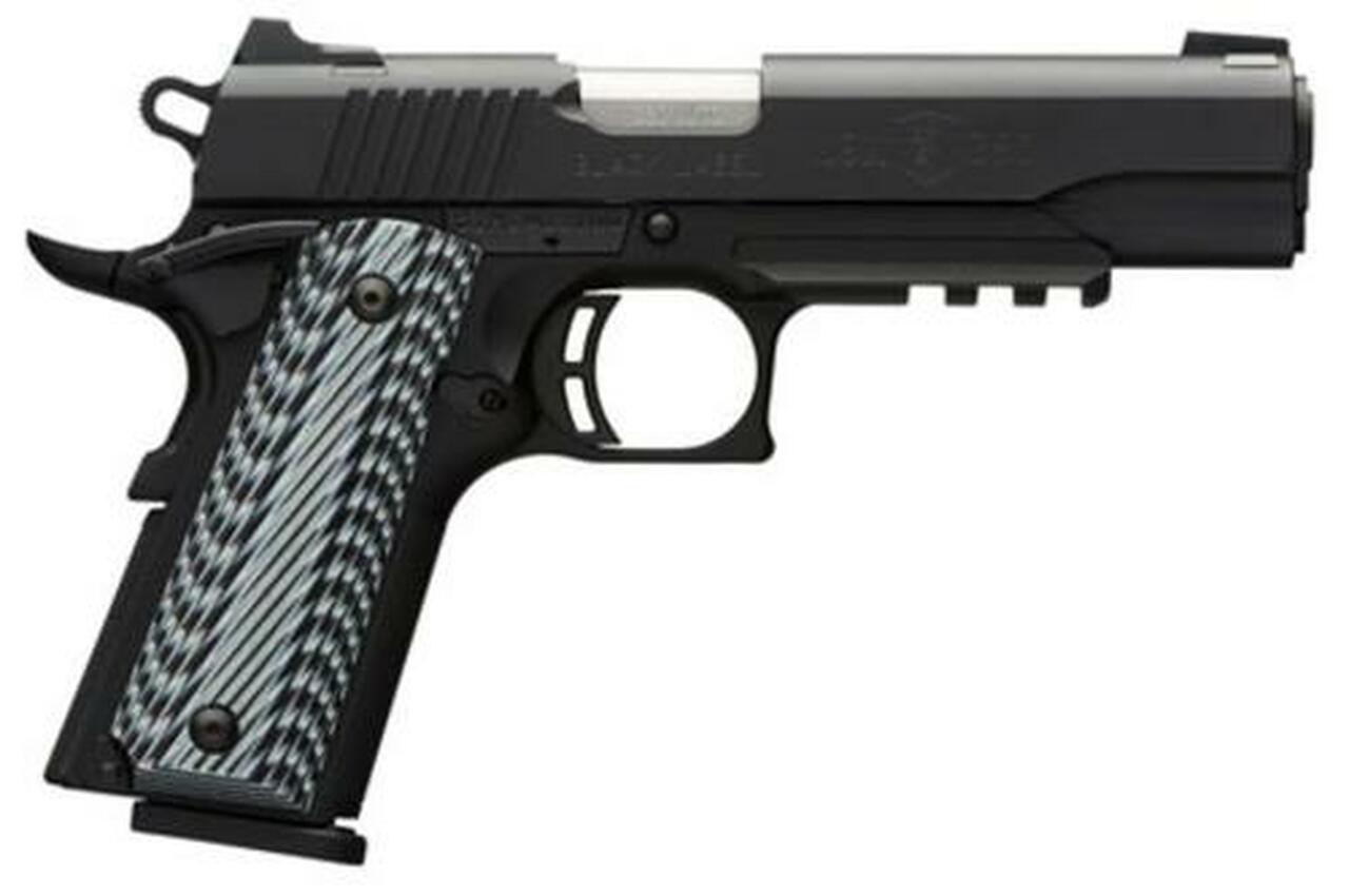 Browning Black Label Pro 1911, .380 ACP, 4.25″, 8rd, NS, G10 Grips