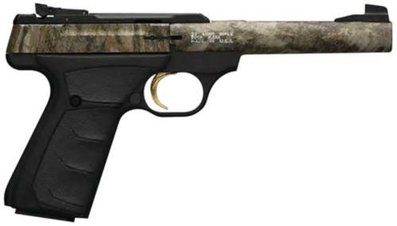 Browning Buck Mark Camper 22LR Mossy Oak Bottomlands 5.5″ Barrel