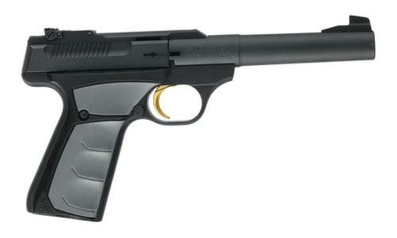 Browning Buck Mark Camper UFX .22LR 5.5″ Tapered Bull Barrel, UFX Ambidextrous Grips 10 Rd Mag